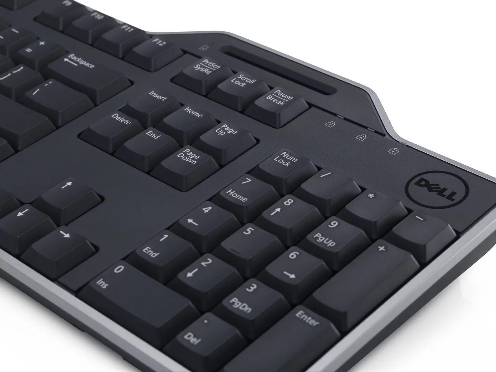 Dell KB813 Smartcard - Tastatur - USB - TL: US, QWERTY, Ansicht 4