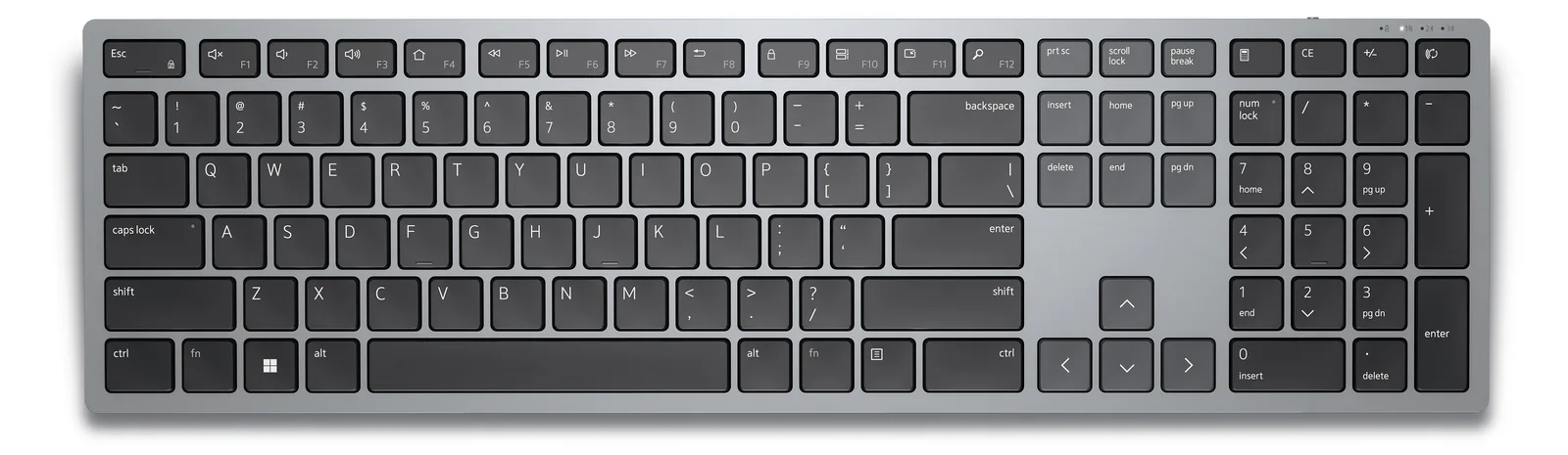 Dell Multi-Device KB700 - Tastatur - kabellos - TL: US, QWERTY, Ansicht 2