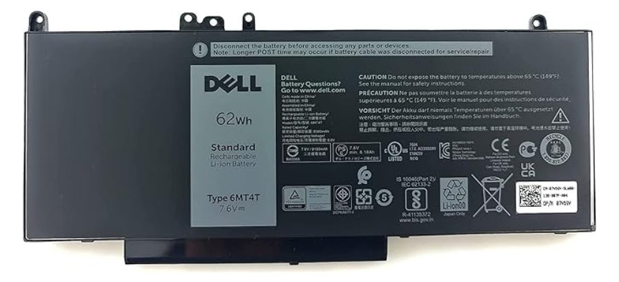 Dell Primary Battery - Laptop-Batterie - Lithium-Ionen