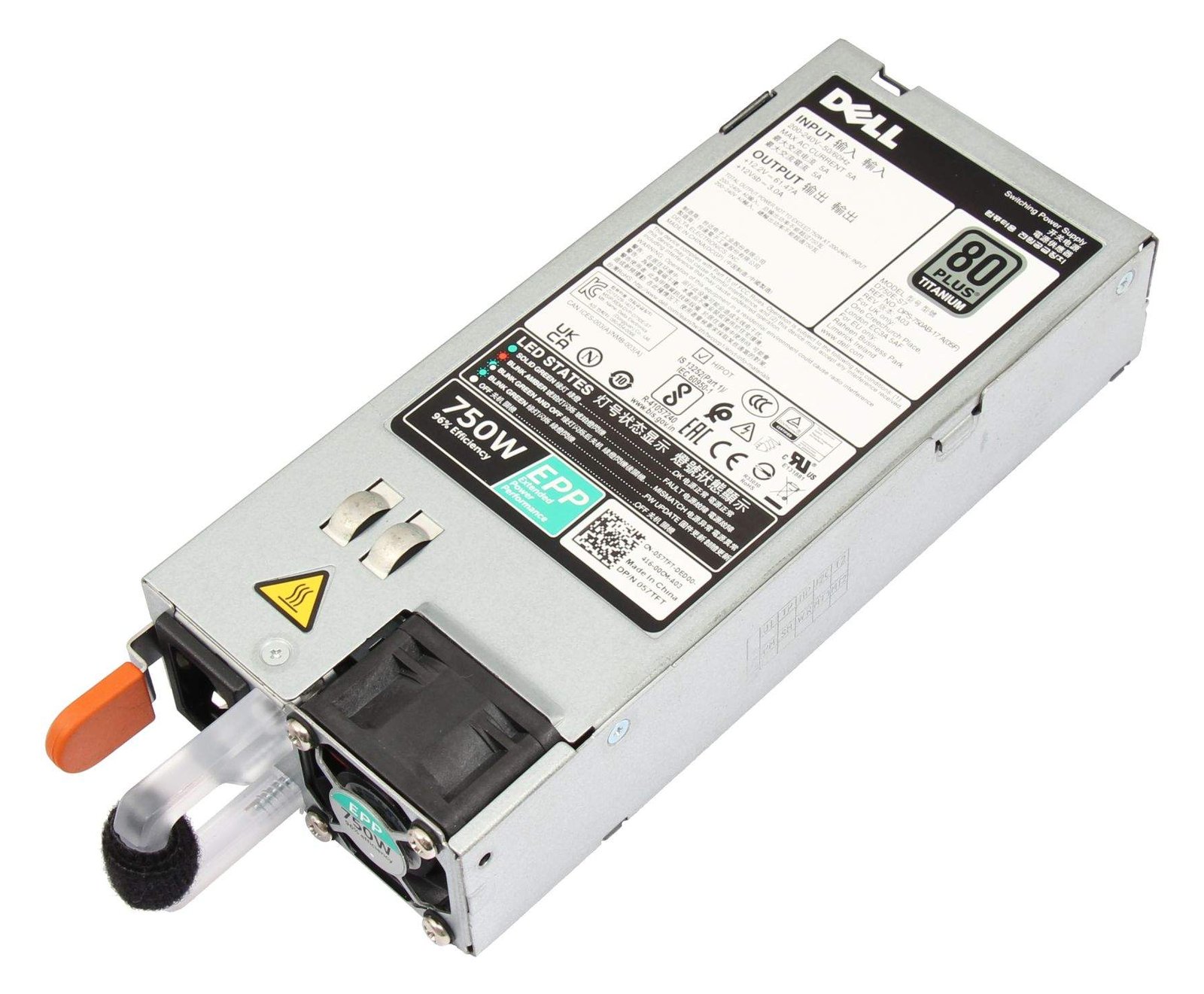 Dell PWR SPLY RDNT T 13G DEL 2 - PC-/Server Netzteil - 80 Plus - PC-/Server Netzteil - Redundanz