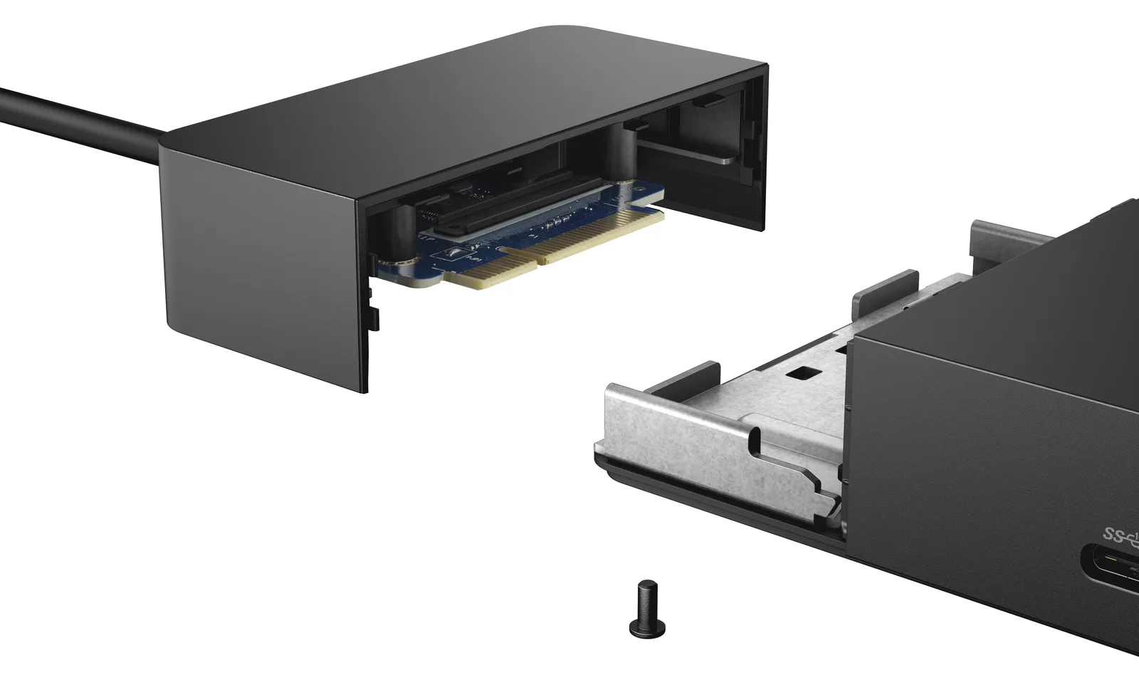 Dell WD19 Verkabelt USB 3.2 Gen 1 3.1 1 Type-C Schwarz WD19-130W, Ansicht 7