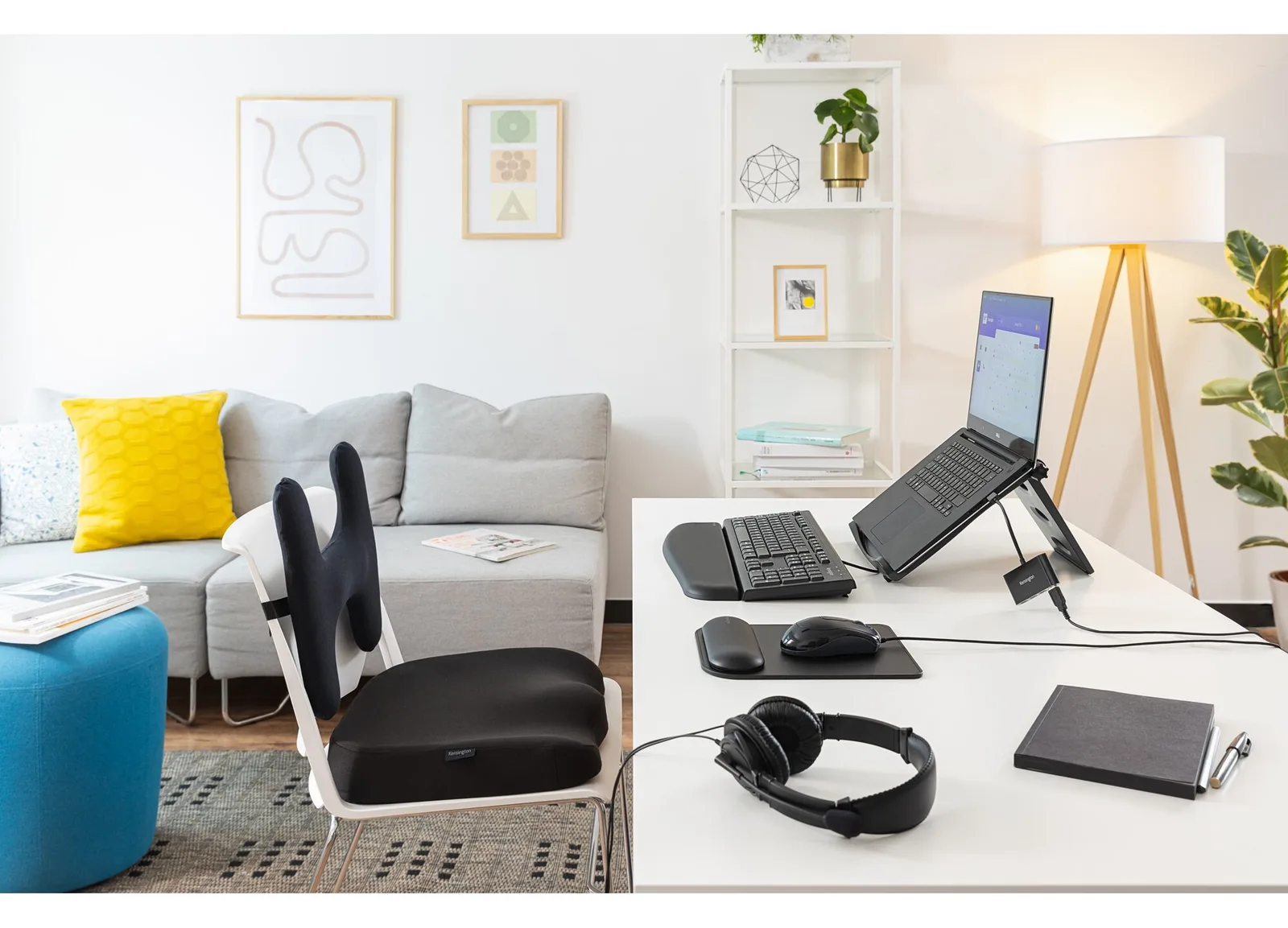 Kensington Ergonomic Memory Foam Seat Cushion, Ansicht 2