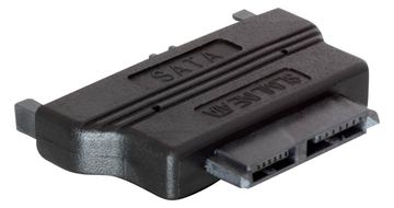 Delock Adapter SATA 22pin male > Slim SATA female 13pin - SATA-Adapter - Slimline SATA (W) von LumaTech