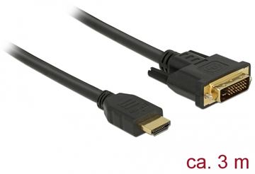 Delock Adapterkabel - DVI-D männlich zu HDMI männlich von LumaTech
