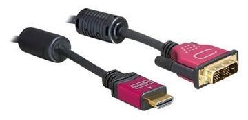 Delock Adapterkabel - Single Link - HDMI männlich zu DVI-D männlich von LumaTech