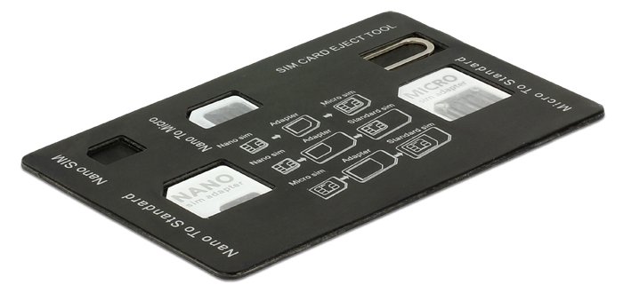 Delock Adapterkit für SIM-Karte für Handy