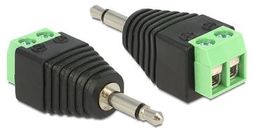 Delock Audio-Adapter - 2-polige Klemmleiste (M) von LumaTech