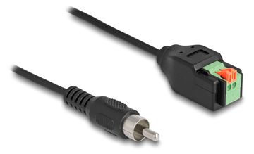 Delock Audio-Adapter - 2-polige Klemmleiste zu RCA männlich von LumaTech