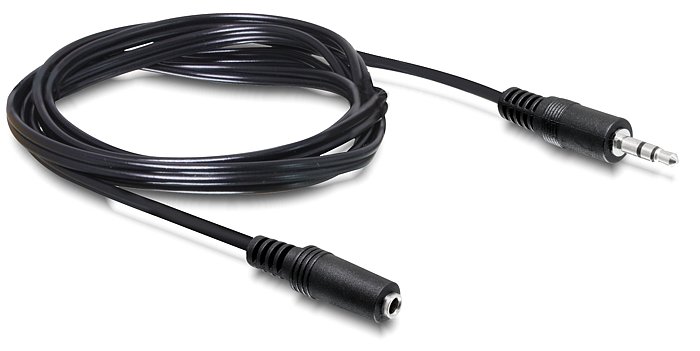 Delock Audioverlängerungskabel - Stereo Mini-Klinkenstecker (W) - 3 m