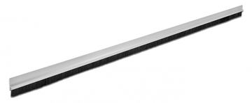 Delock Bürstenstreifen 20 mm mit Alu-Profil gerade - Länge 1 m - Aluminium - Schwarz - Kunststoff - Rechteckig - 20mm von LumaTech
