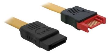 Delock Cable SATA Extension - SATA-Verlängerungskabel - Serial ATA 150/300/600 - SATA (M) von LumaTech