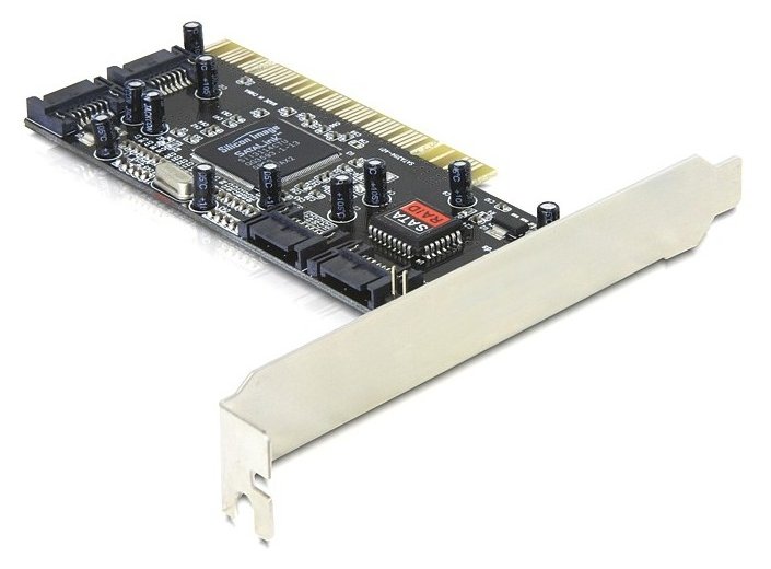 Delock Controller SATA, 4 port with Raid - Speichercontroller (RAID)