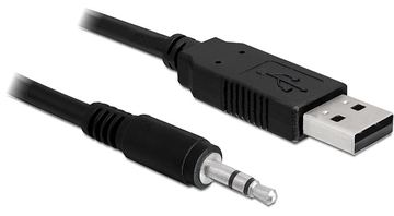 Delock Converter USB 2.0 > Serial-TTL 3.5 mm stereo jack (5 V) von LumaTech