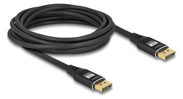 Delock DisplayPort Kabel 8K 60 Hz 5 m schwarz Metall von LumaTech