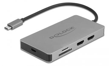 Delock Dockingstation - USB-C - 2 x HDMI von LumaTech