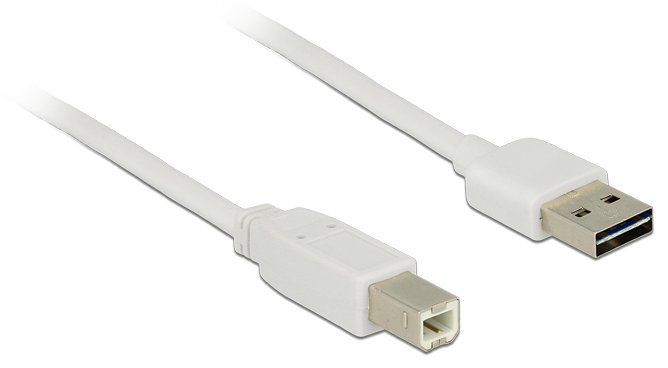 Delock Easy - USB-Kabel - USB (M) umkehrbar bis USB Typ B (M)