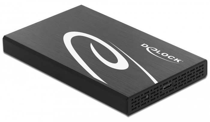 Delock External Enclosure for 2.5 SATA HDD / SSD with SuperSpeed USB 10 Gbps (USB 3.1 Gen 2)
