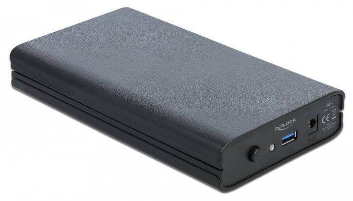 Delock External Enclosure for 3.5 SATA HDD with SuperSpeed USB (USB 3.1 Gen 1)