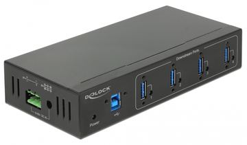 Delock External Industry Hub 4 x USB 3.0 Type-A with 15 kV ESD protection von LumaTech