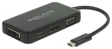 Delock Externer Videoadapter - USB-C - DVI, HDMI, DisplayPort, VGA von LumaTech