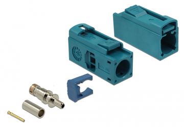 Delock FAKRA Z jack 25 mm (long) for crimping von LumaTech