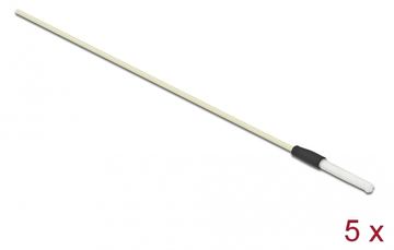 Delock Glasfaser-Reinigungsstift - 15 cm - weiß (Packung mit 5) von LumaTech