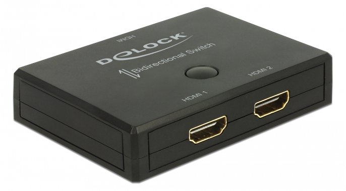 Delock HDMI 2 - 1 Switch bidirectional 4K 60 Hz