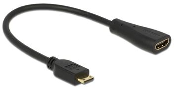 Delock HDMI mit Ethernetkabel - mini HDMI (M) von LumaTech