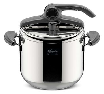Lagostina Mia Lagoeasy'up - 7 l - Keramik - Gas - Halogen - Induktion - Versiegelte Platte - Edelstahl - 22 cm von LumaTech