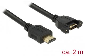 Delock HDMI mit Ethernet-Verlängerungskabel - HDMI (M) von LumaTech
