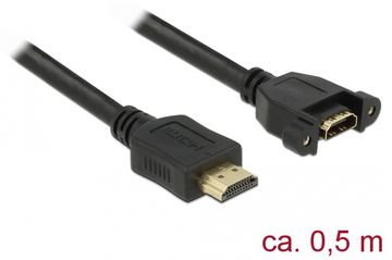 Delock HDMI mit Ethernet-Verlängerungskabel - HDMI (M) von LumaTech