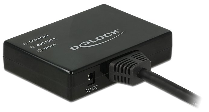 Delock HDMI Splitter - Video-/Audio-Splitter