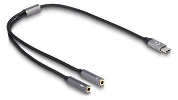 Delock Headset Adapter USB Type-C Stecker DAC 24 Bit 96 kHz von LumaTech
