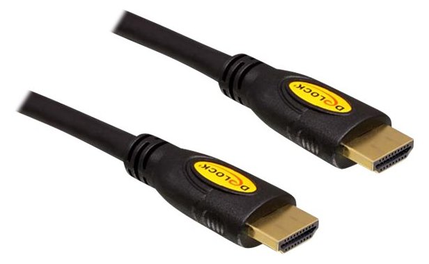 Delock High Speed - HDMI mit Ethernetkabel - HDMI (M)
