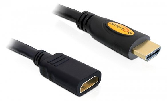 Delock High Speed HDMI with Ethernet - HDMI-Verlängerungskabel mit Ethernet