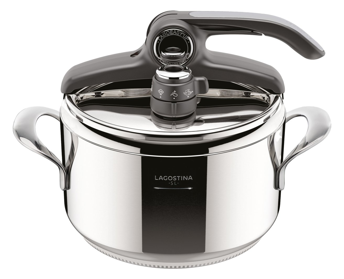 Lagostina Schnellkochtopf Diva 22 cm 5 L