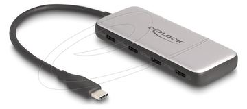 Delock Hub - 10 Gbps, PD 85W - 4 x USB-C 3.2 Gen 2 von LumaTech