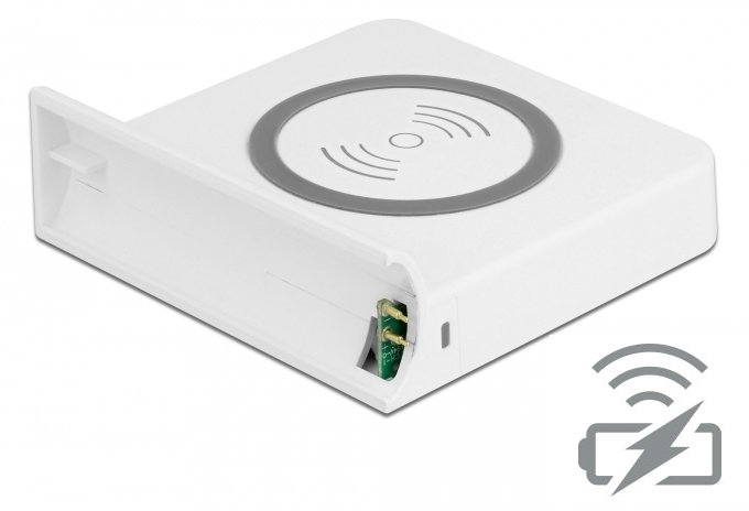 Delock Induktive Ladematte - 15 Watt - weiß