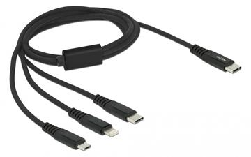 Delock Kabel nur zum Laden - 24 pin USB-C zu Micro-USB Typ B, Lightning, 24 pin USB-C von LumaTech