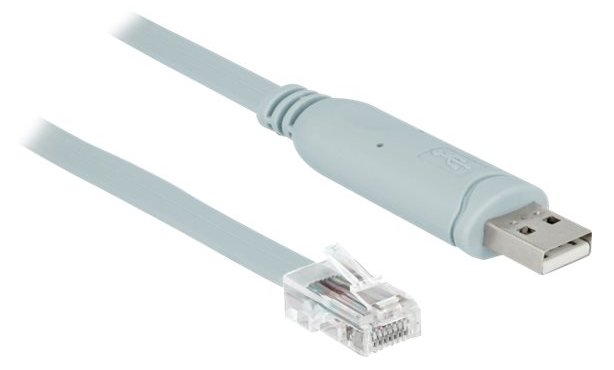 Delock Kabel seriell - USB (M) zu RJ-45 (M)