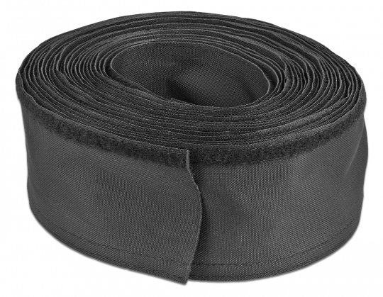 Delock Kabelschlauch - 10 m - Schwarz