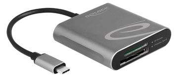 Delock Kartenleser (SDHC, SDXC, SDHC UHS-I, SDXC UHS-I, SDHC UHS-II, SDXC UHS-II, CFexpress 2.0 Type B, SD Express) von LumaTech