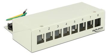 Delock Keystone Desktop Patch Panel - Patch Panel von LumaTech