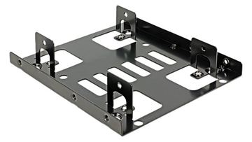 Delock Laufwerksschachtadapter - 3.5 to 2 x 2.5 (8,9 cm bis 2 x 6,4 cm) von LumaTech