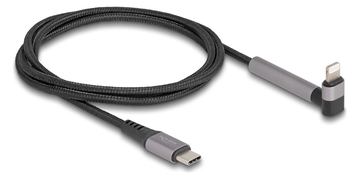 Delock Lightning-Kabel - 24 pin USB-C männlich gerade zu Lightning männlich gewinkelt von LumaTech