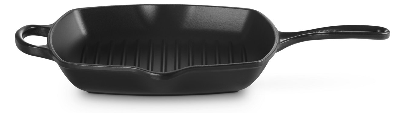 Le Creuset 20183260000422 - Quadratisch - Grillpfanne - Eisenguss - Keramik - Gas - Induktion - Versiegelt - 26 cm