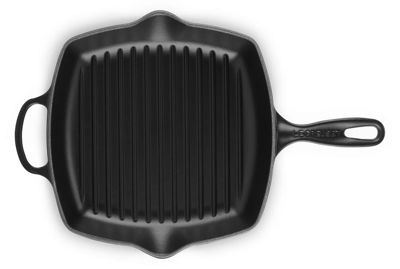 Le Creuset 20183260000422 - Quadratisch - Grillpfanne - Eisenguss - Keramik - Gas - Induktion - Versiegelt - 26 cm, Ansicht 2