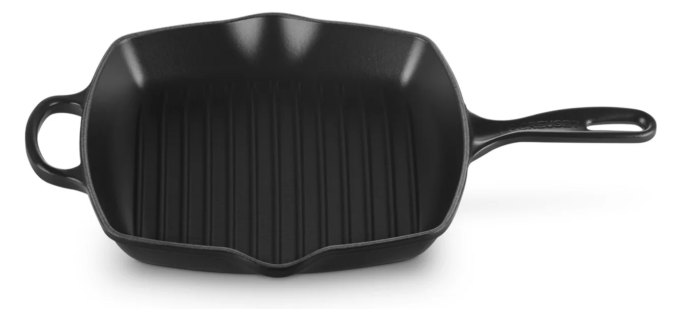 Le Creuset 20183260000422 - Quadratisch - Grillpfanne - Eisenguss - Keramik - Gas - Induktion - Versiegelt - 26 cm, Ansicht 3