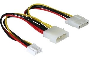 Delock Netzteil - interne Stromversorgung, 4-polig (M)