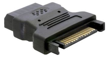 Delock Netzteil - SATA-Stromstecker (M) zu interne Stromversorgung, 4-polig (M) von LumaTech